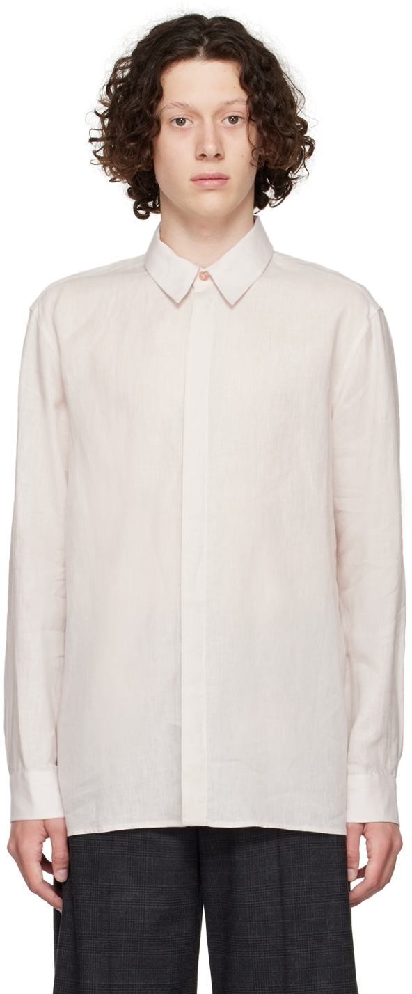 Gabriela Hearst: Pink Nicolas Shirt | SSENSE