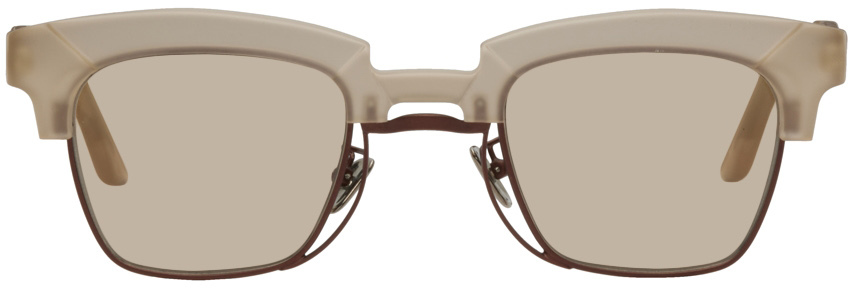 Kuboraum Taupe N6 Sunglasses