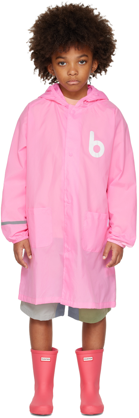 Kodomo Beams Kids Pink Hooded Jacket In 33 Pink