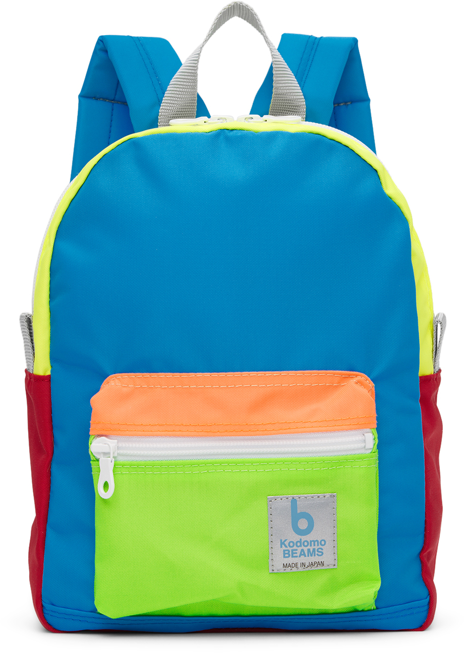 Kodomo Beams Kids Multicolor Mini Canvas Backpack In 92 Newmulti