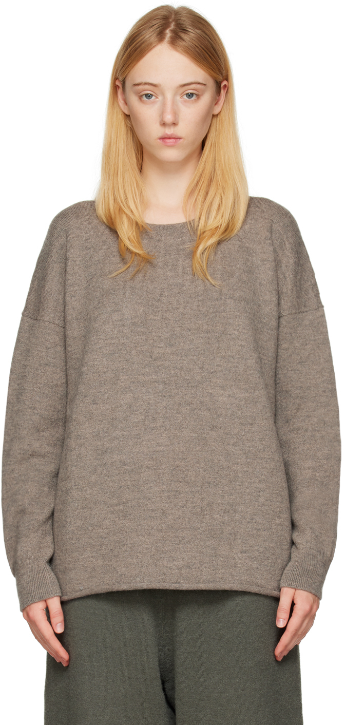 Lauren Manoogian: Gray Base Sweater | SSENSE Canada