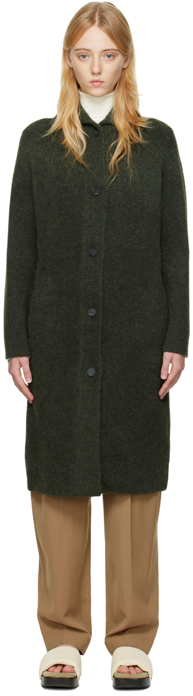 Vince Green Collar Cardigan Jacket