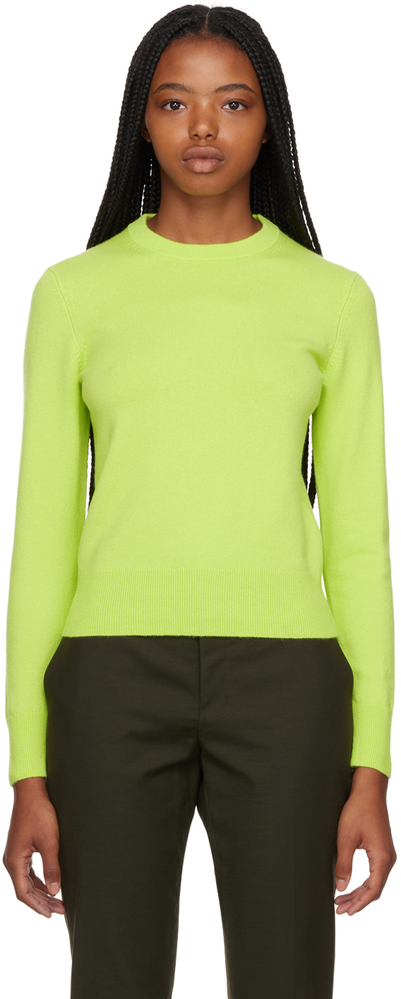 Vince Green Fitted Sweater