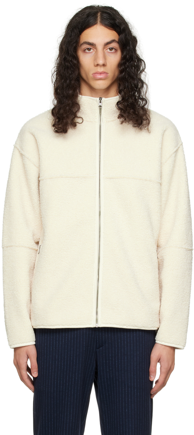 Vince OffWhite Zip Jacket SSENSE Canada