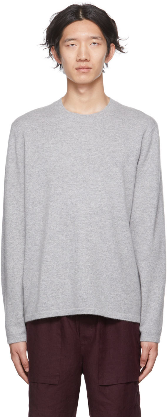 Gray Cashmere Sweater