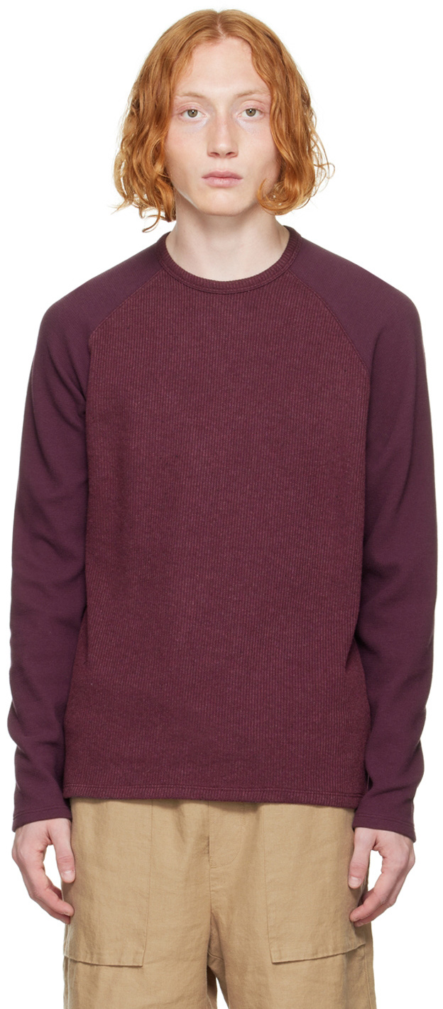 Burgundy Raglan Sweater