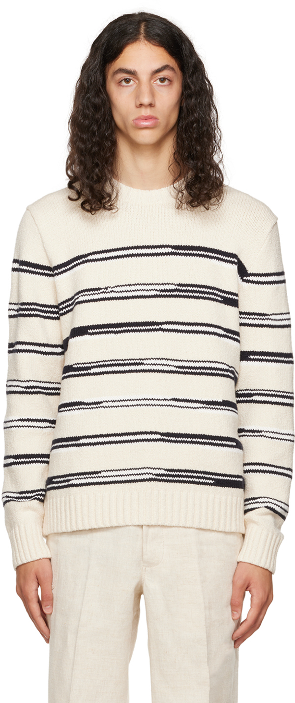 Off-White Striped Sweater