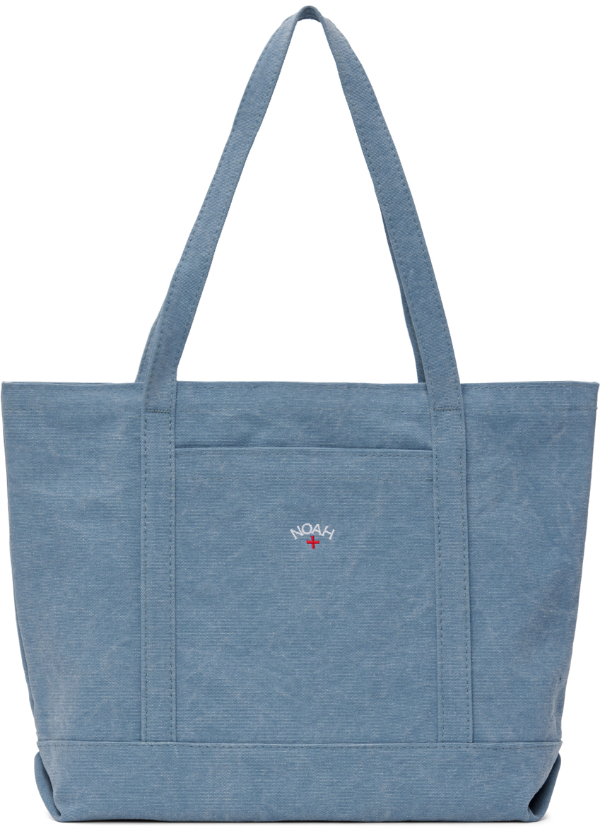 Navy Recycled Canvas Tote