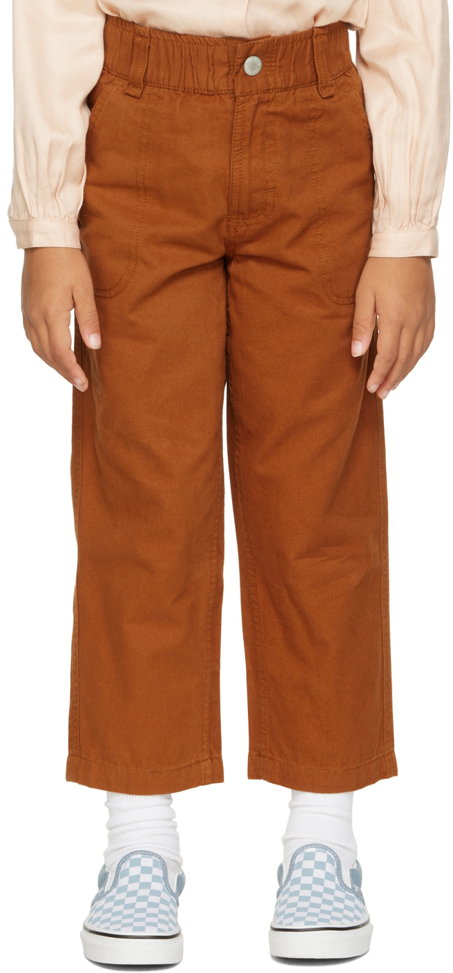 Kids Khaki Logo Cargo Pants Ssense Abbigliamento Pantaloni e jeans Pantaloni Pantaloni cargo 