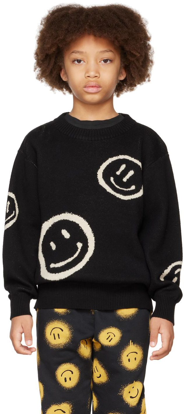 Molo Kids Black Bello Sweater In 99 Black