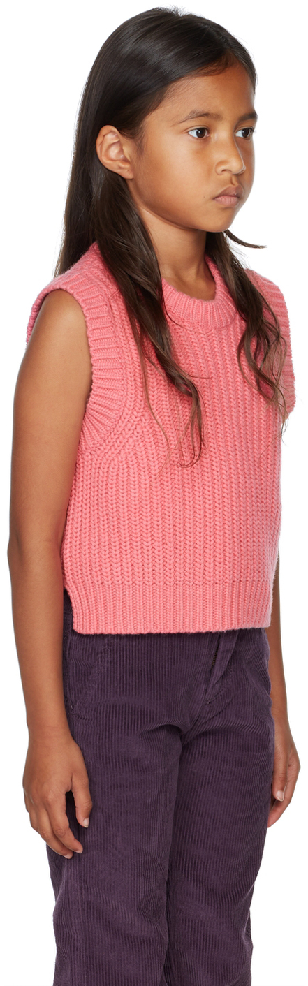 Molo Gilberte Wool-blend Sweater Vest In 8546 Petals