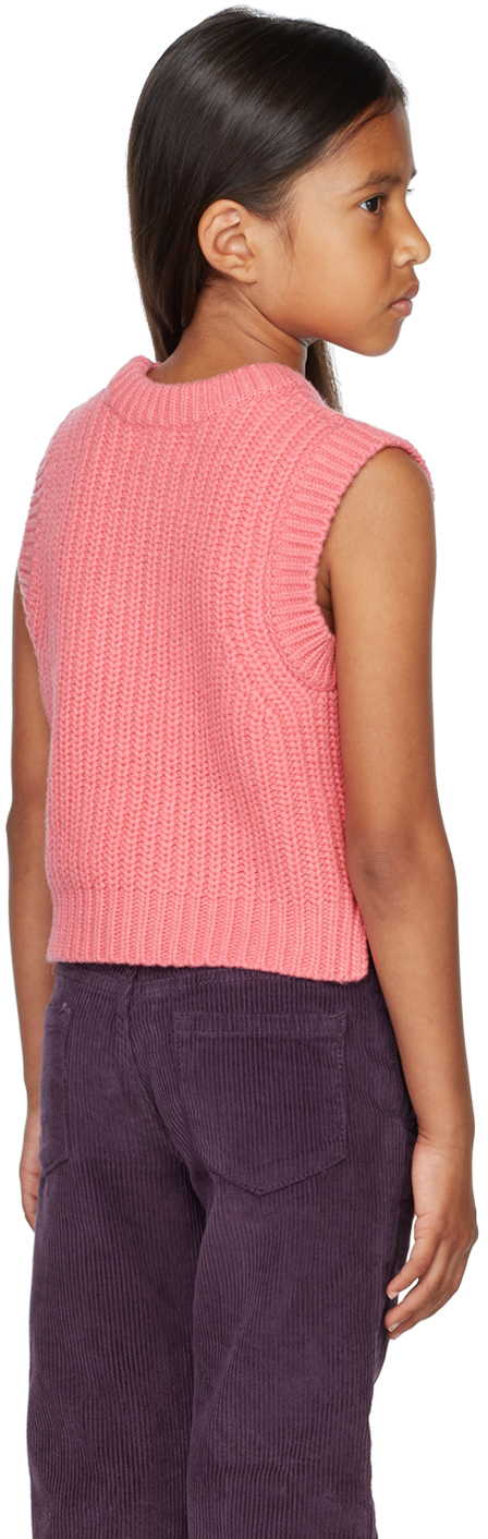 Molo Gilberte Wool-blend Sweater Vest In 8546 Petals