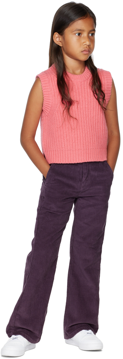 Molo Gilberte Wool-blend Sweater Vest In 8546 Petals