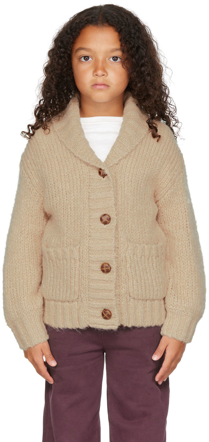 Boys 2025 beige cardigan