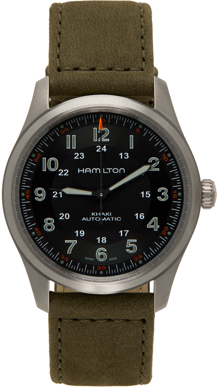 Hamilton Green Khaki Field Watch