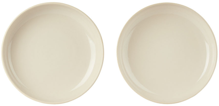 Marloe Marloe Off-white Everyday Bowl Set In Lava & Bone
