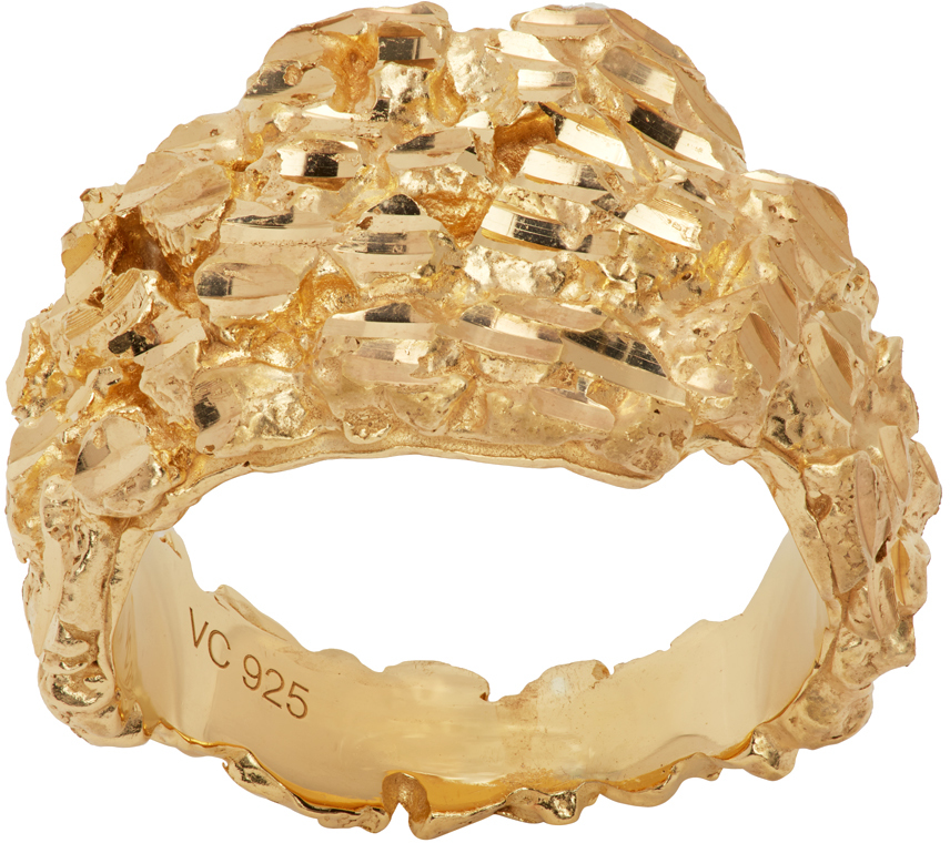 SSENSE Exclusive Gold VC012 Ring
