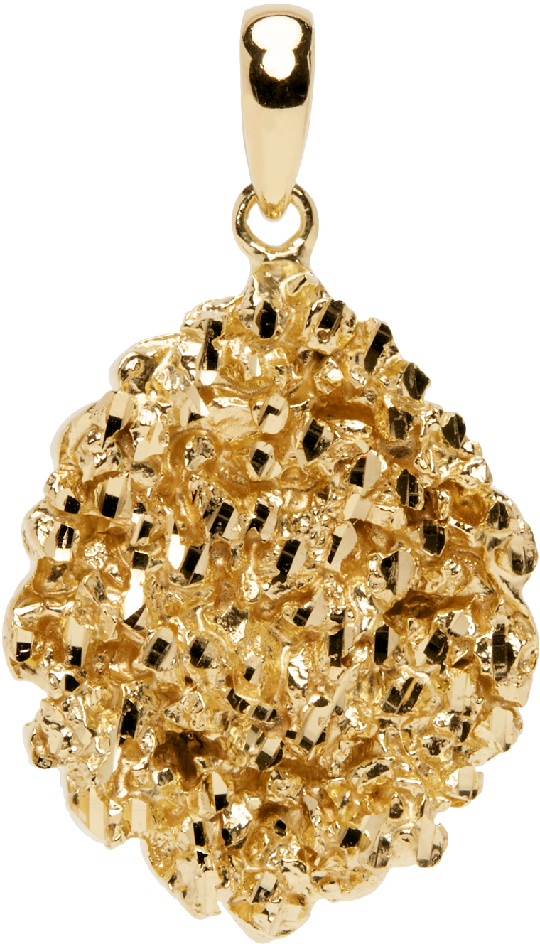 SSENSE Exclusive Gold VC010 Pendant by Veneda Carter on Sale