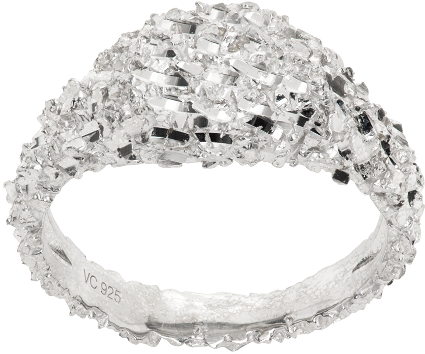 SSENSE Men Accessories Jewelry Rings SSENSE Exclusive Silver & Eternity Ring 