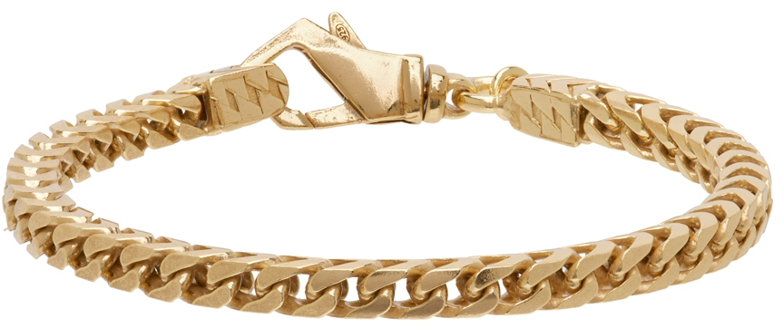 Emanuele Bicocchi Gold Box Chain Bracelet
