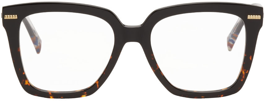 Missoni Tortoiseshell Square Glasses