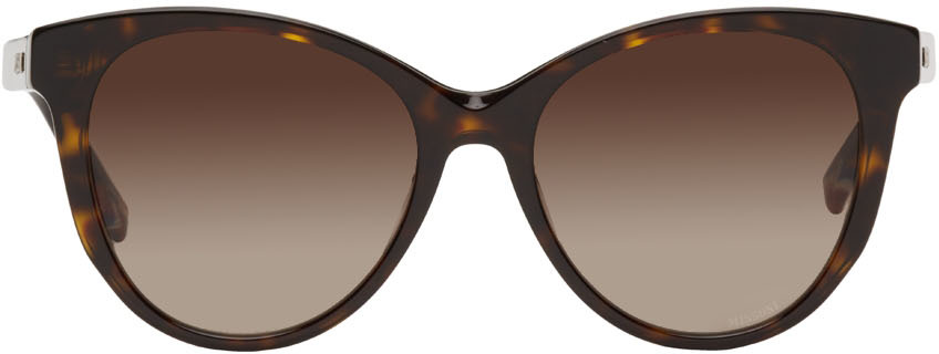 Missoni Tortoiseshell Round Sunglasses