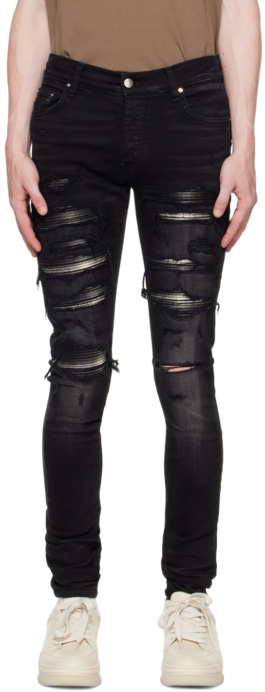 Black Thrasher Jeans