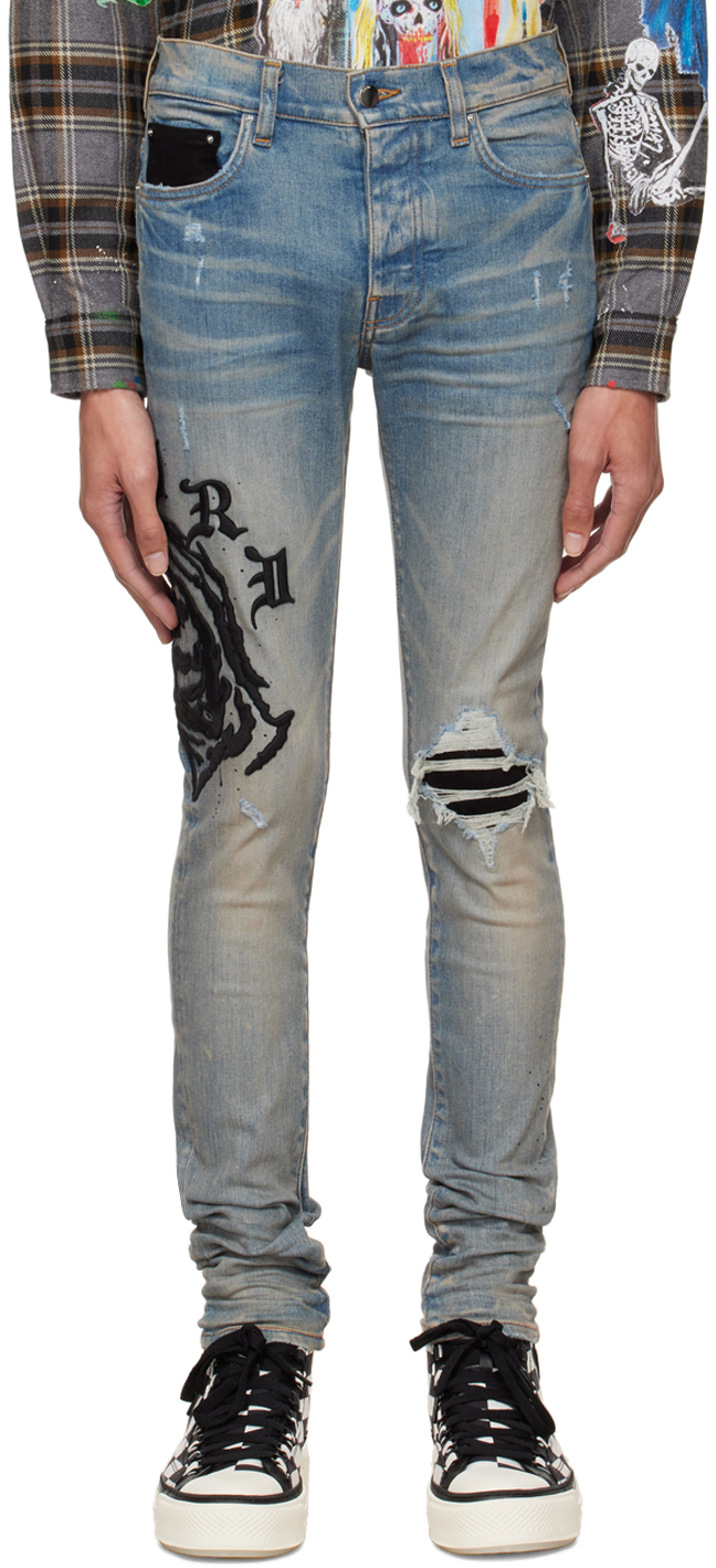 Indigo Wes Lang Reaper Jeans