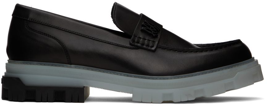 AMIRI Black Military Slip-On Loafers