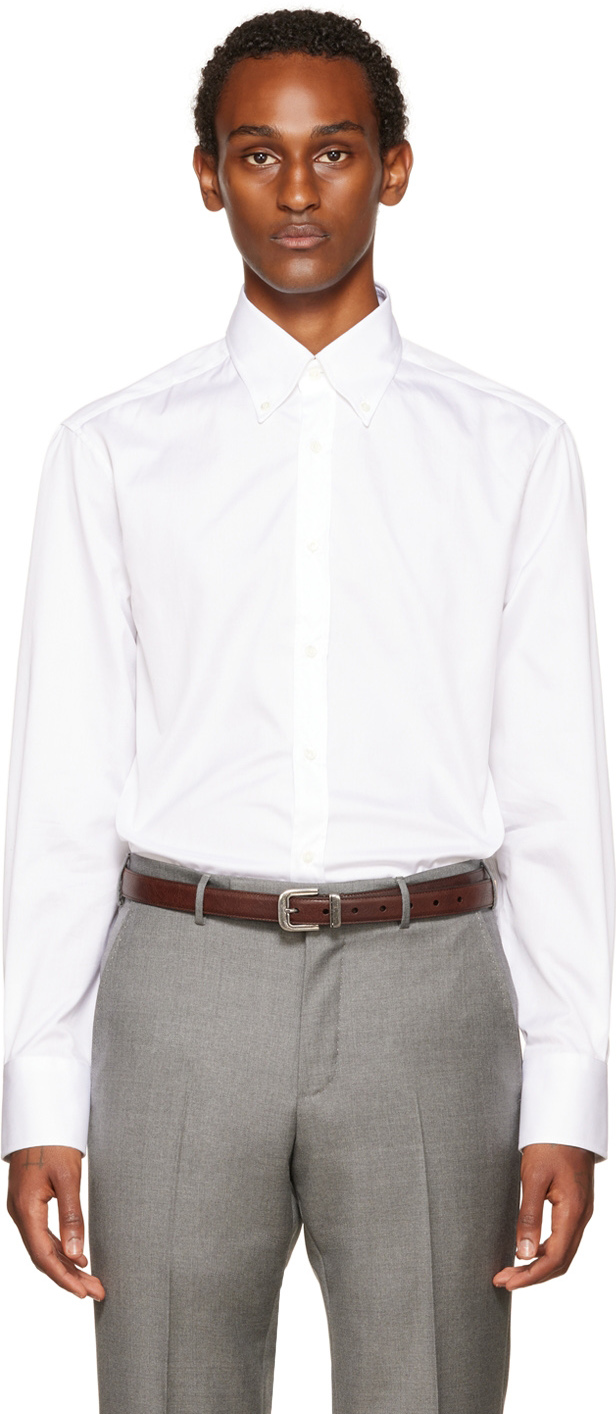 White Slim-Fit Shirt