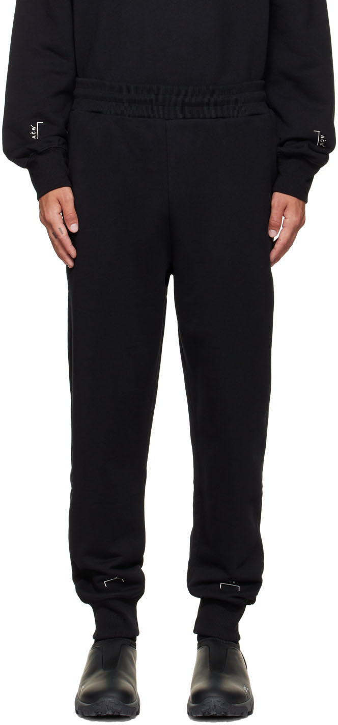 A-COLD-WALL* Black Embroidered Lounge Pants