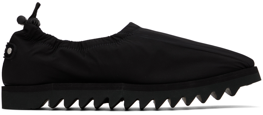 A-COLD-WALL* BLACK CORD-LOCK LOAFERS
