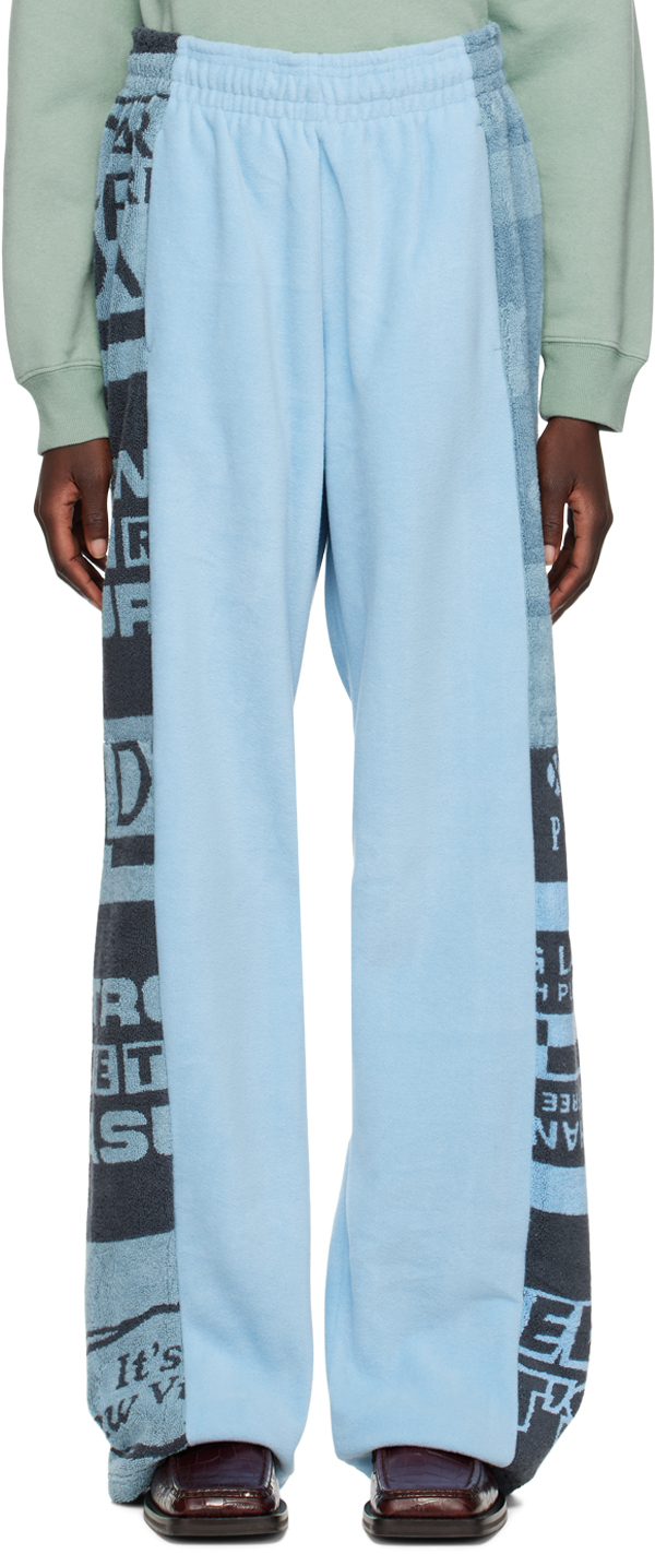 Martine Rose Blue Tommy Jeans Edition Lounge Pants In Cbr Blue Bell