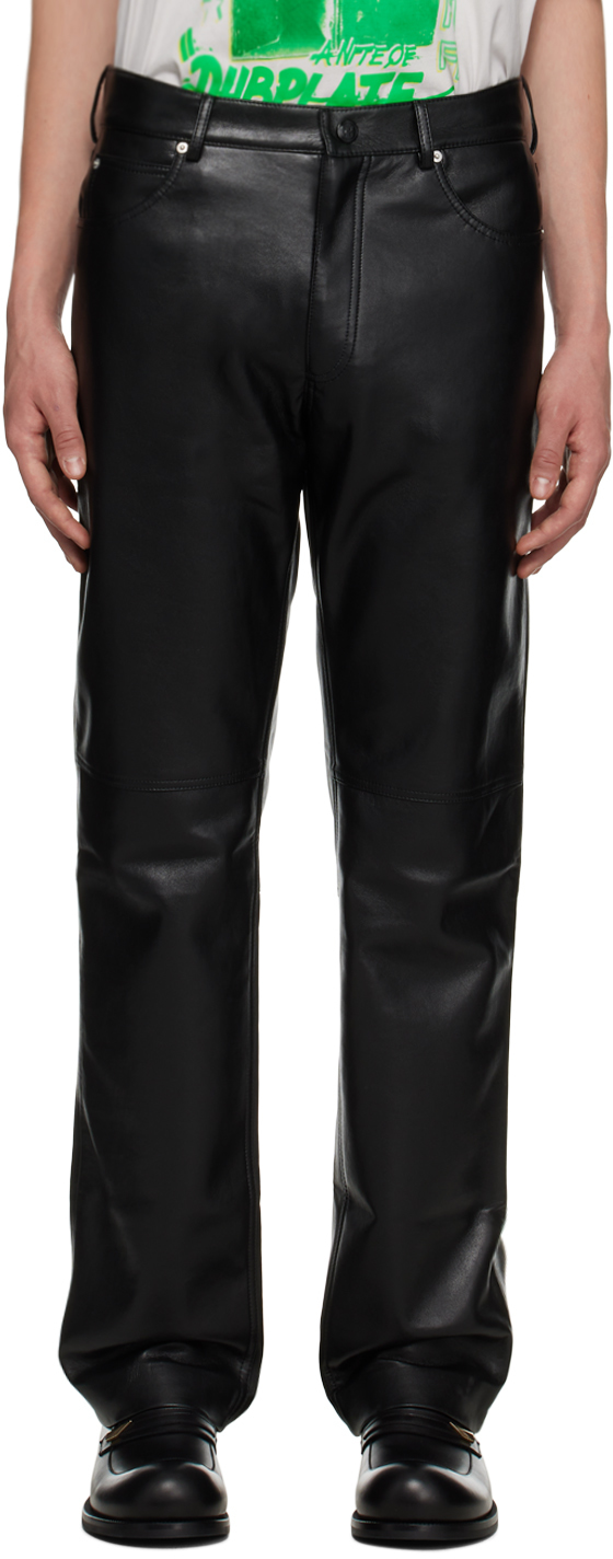 Designer Leather Jeans in GENUINE Leather in - BE NOBLE