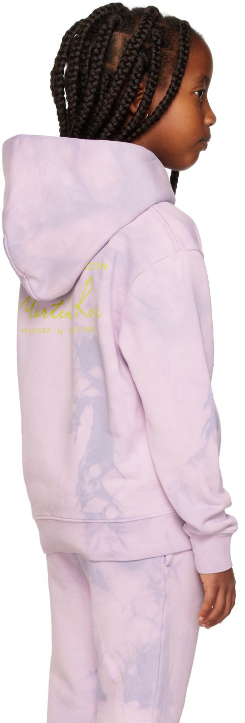 Martine Rose Ssense Exclusive Kids Purple Hoodie In Lilac Tie D