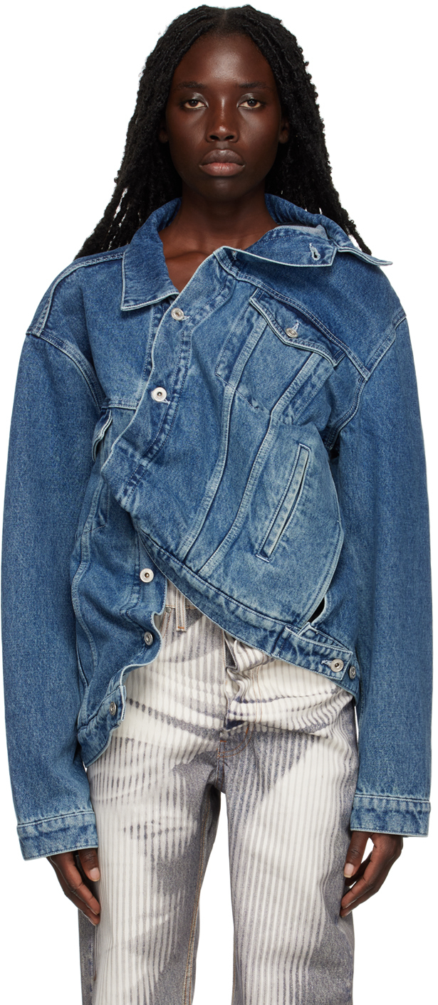 Y/Project Blue Classic Wire Denim Jacket