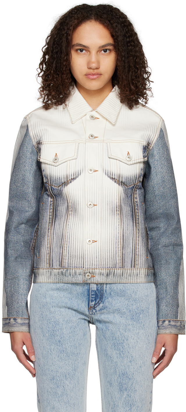 Y/Project: Jean Paul Gaultier Edition Denim Jacket SSENSE