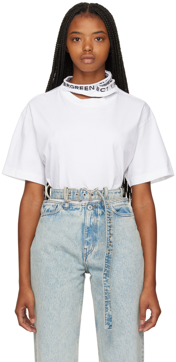 Y/Project White Classic Three Collar T-Shirt