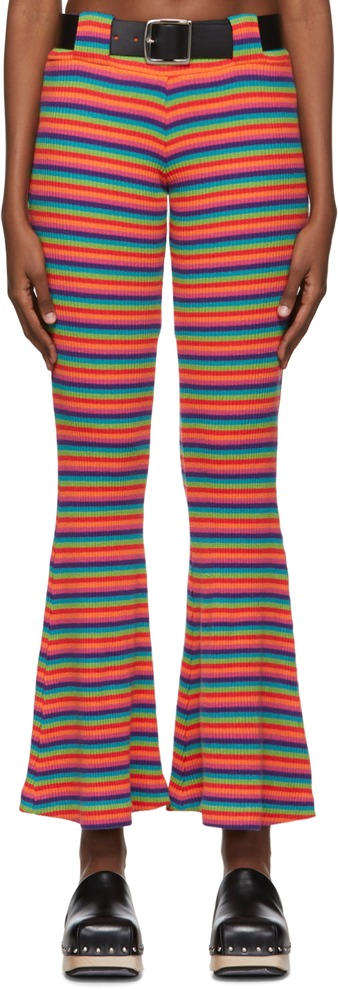 Anna Sui SSENSE Exclusive Multicolor Cotton Lounge Pants