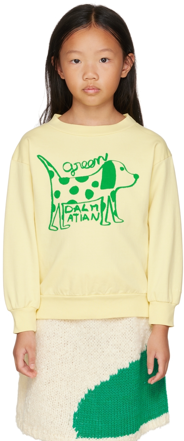 Kids Dalmatian Sweatshirt SSENSE Clothing Sweaters Sweatshirts 