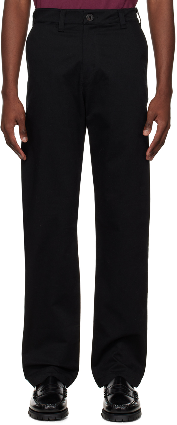 Black Ross Trousers by Saturdays NYC on Sale