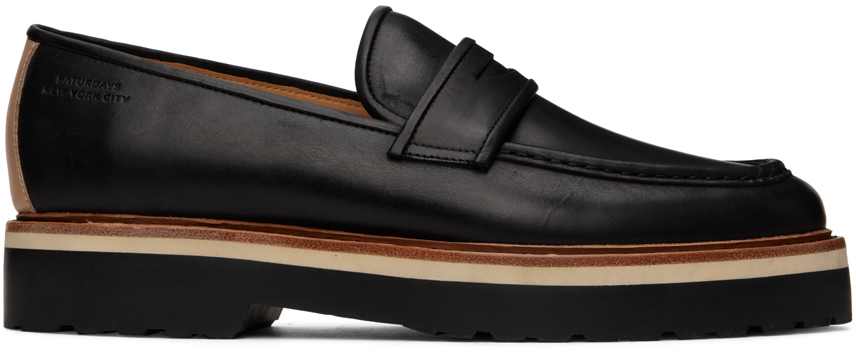 Black Idris Loafers