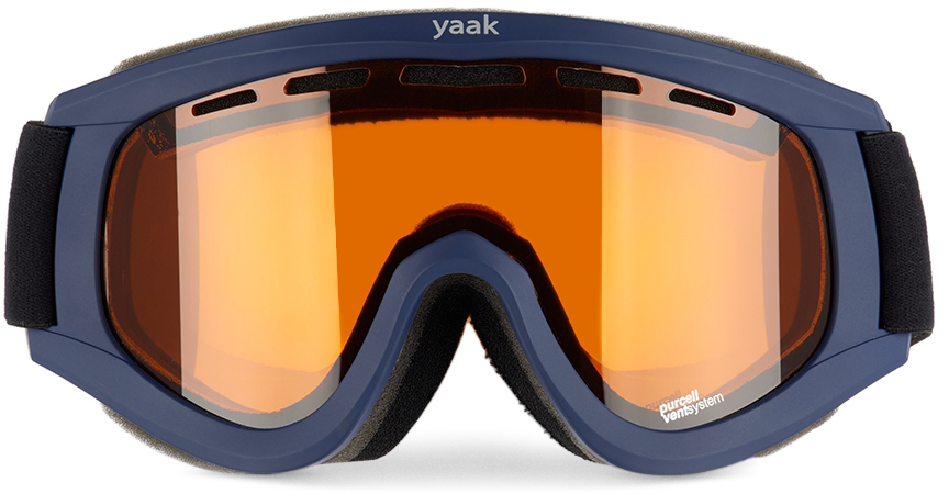 SSENSE Exclusive Navy OP-1 Snow Goggles SSENSE Sport & Swimwear Skiwear Ski Accessories 