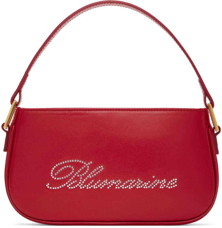 Blumarine Red Rhinestone Bag