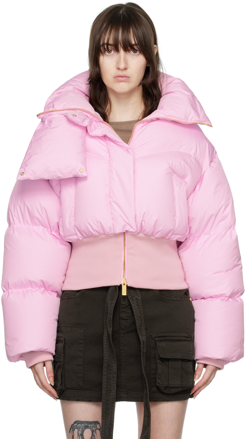 Pink Down Padded Jacket