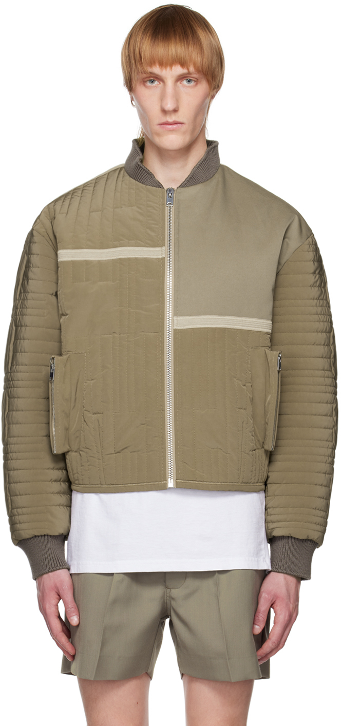 Second/Layer: Khaki Chavez Bomber | SSENSE