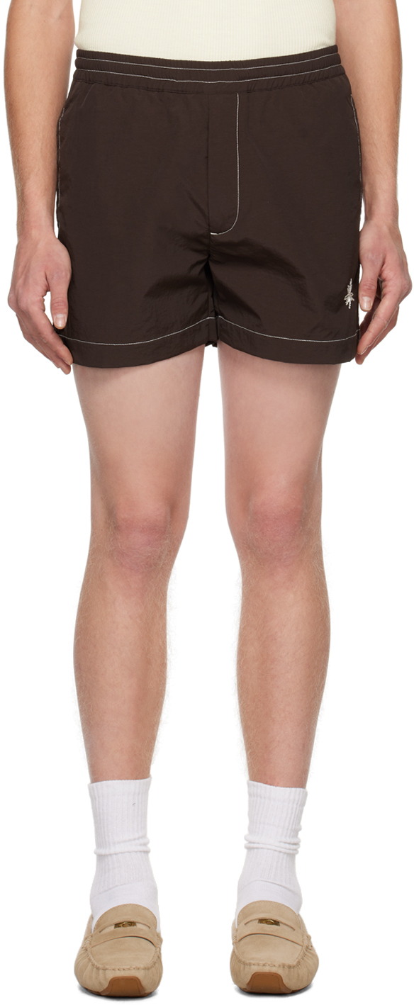 Second / Layer Ssense Exclusive Black 'el Cruiser' Shorts