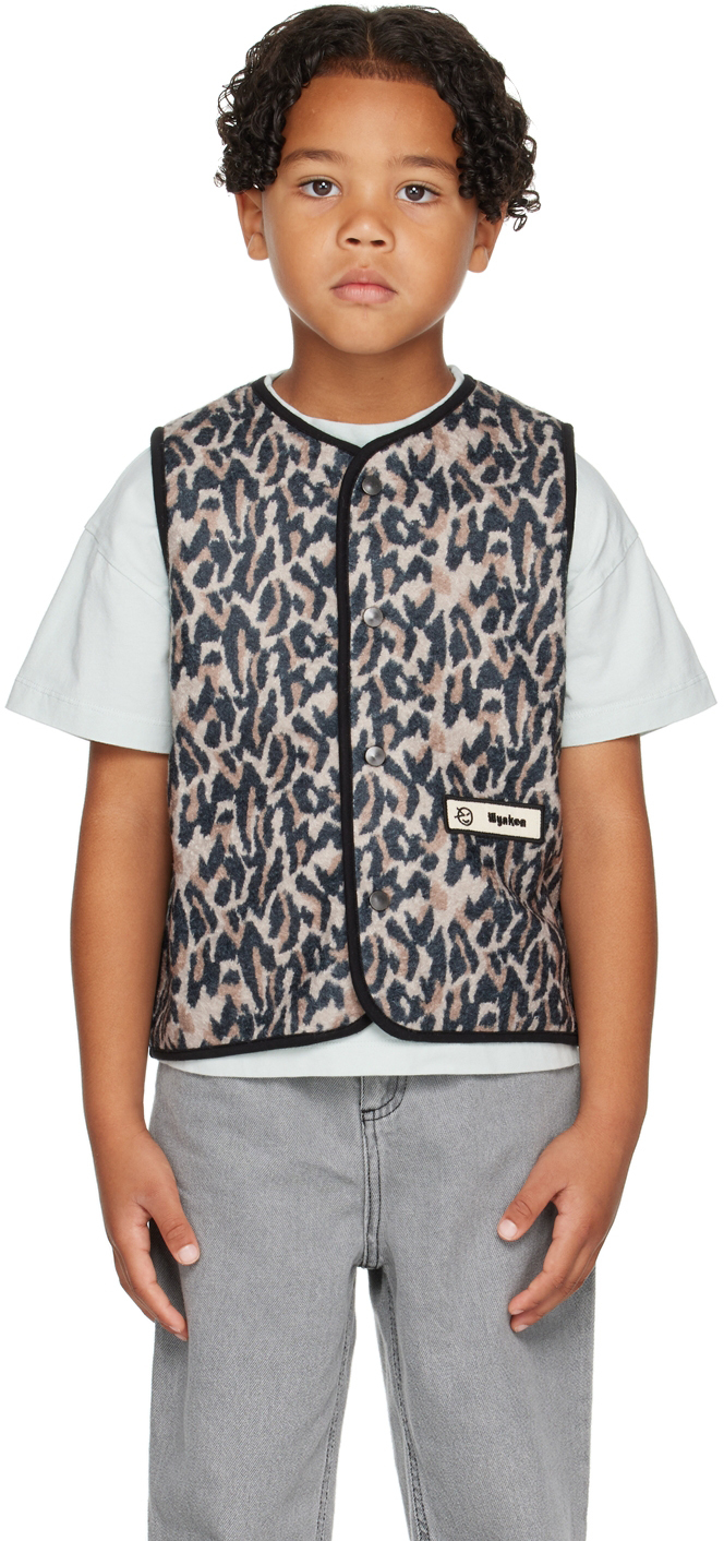 Kids Beige Moonrise Gillet Vest by Wynken on Sale