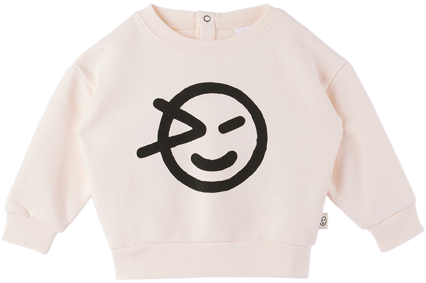 Baby Beige Slouch Sweater by Wynken on Sale