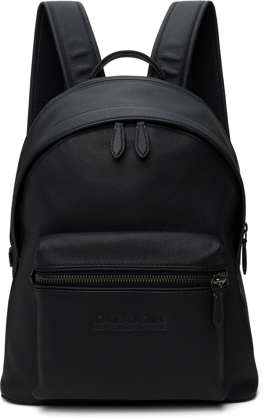 SSENSE Men Accessories Bags Rucksacks Black Charter Backpack 